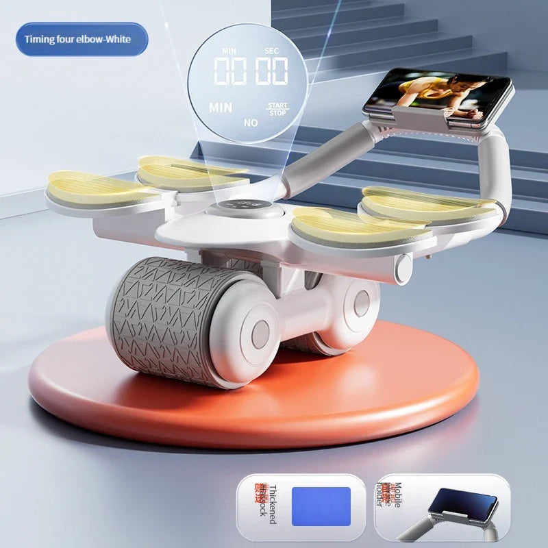 Lisslune | CoreCrafter | Double Wheel AB Roller Coaster | Strength Training | Timer Function