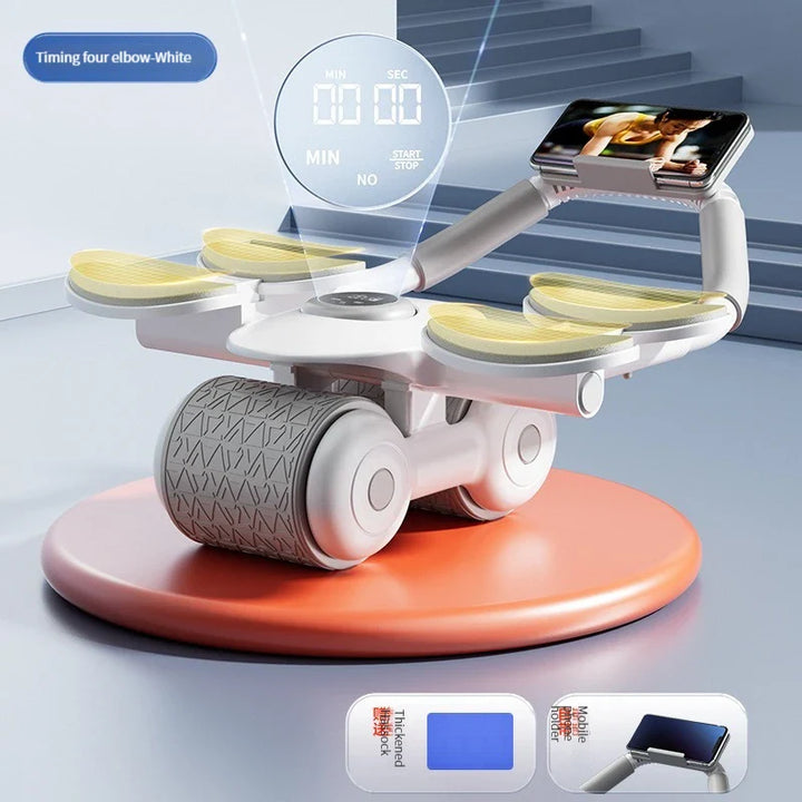 Lisslune | CoreCrafter | Double Wheel AB Roller Coaster | Strength Training | Timer Function