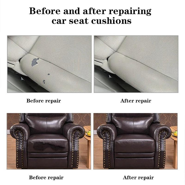 Lisslune | Self-adhesive PU leather restoration patch for quick furniture and bag repairs