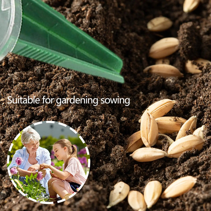 Lisslune | Adjustable Seed Spreader – Precise Garden Seed Distributor for Easy Application