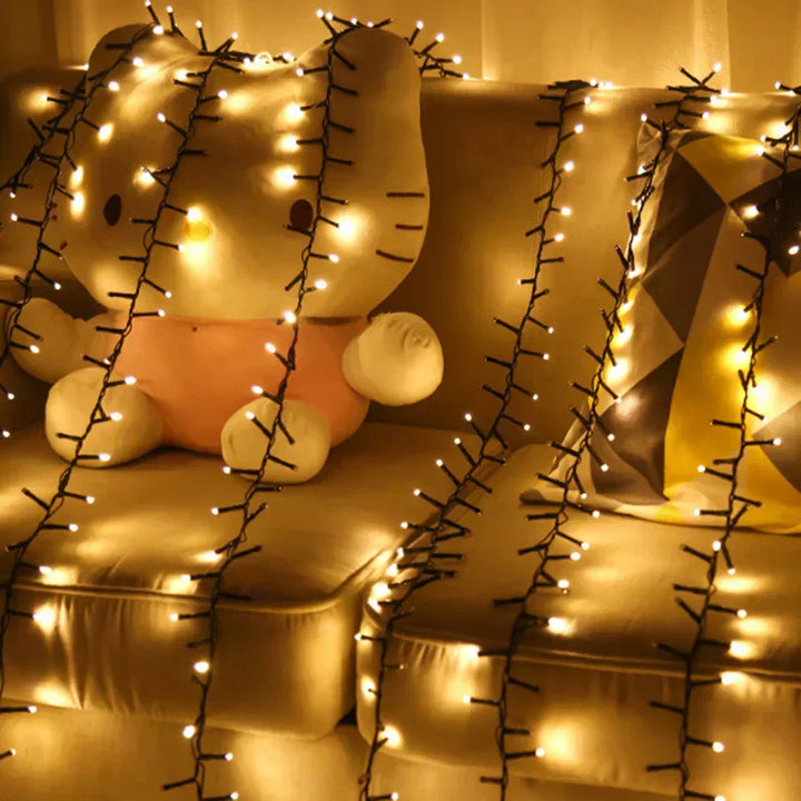 Lisslune | LumaLine Christmas Lighting – 10 Meter LED Light Rope with 1000 Warm White Lights for Indoor and Outdoor