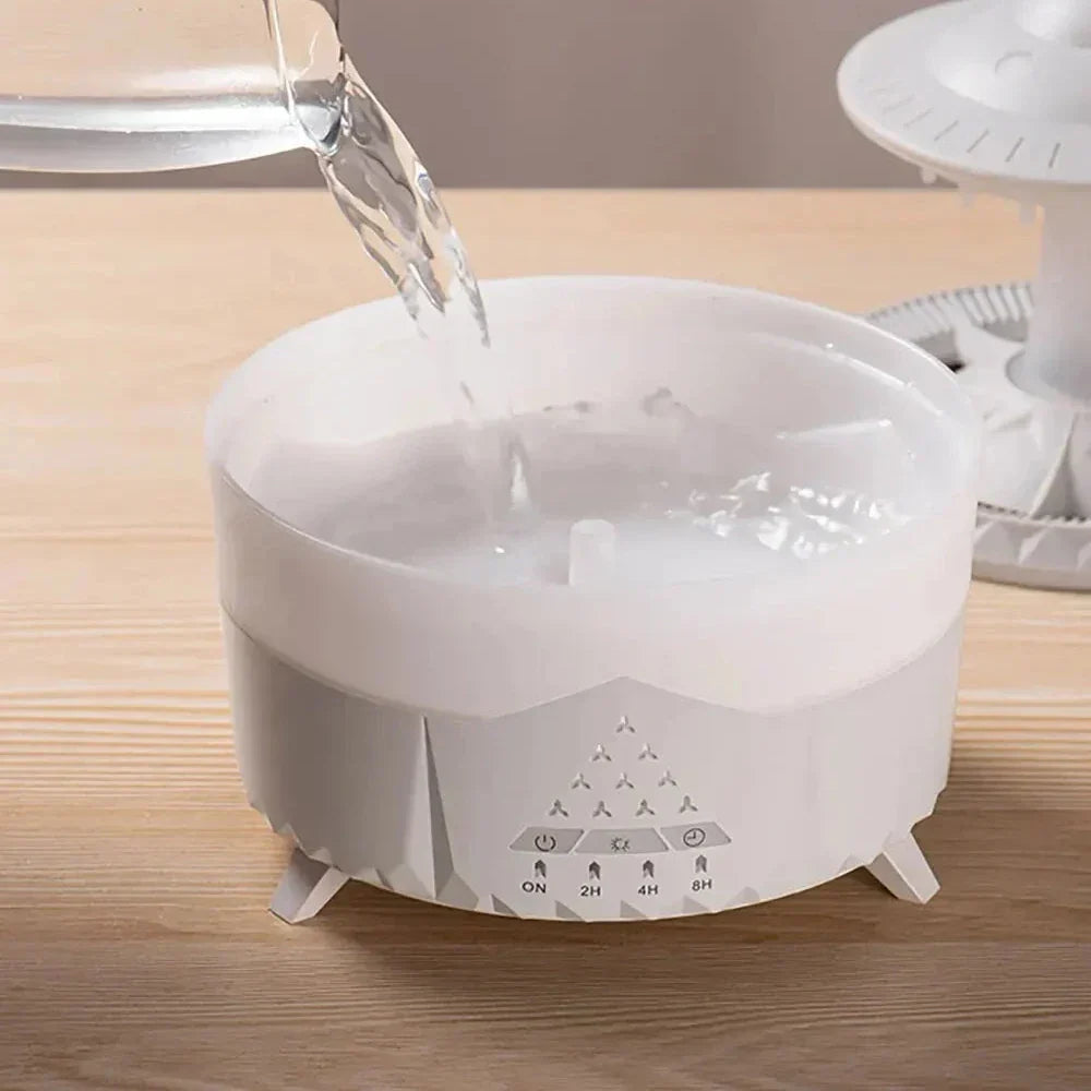 Lisslune | UFO Air Humidifier | Ultrasonic Aromatherapy Diffuser with Remote Control - Grosven