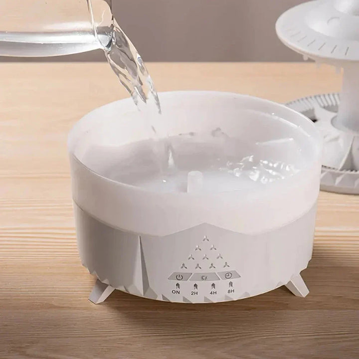 Lisslune | UFO Air Humidifier | Ultrasonic Aromatherapy Diffuser with Remote Control - Grosven