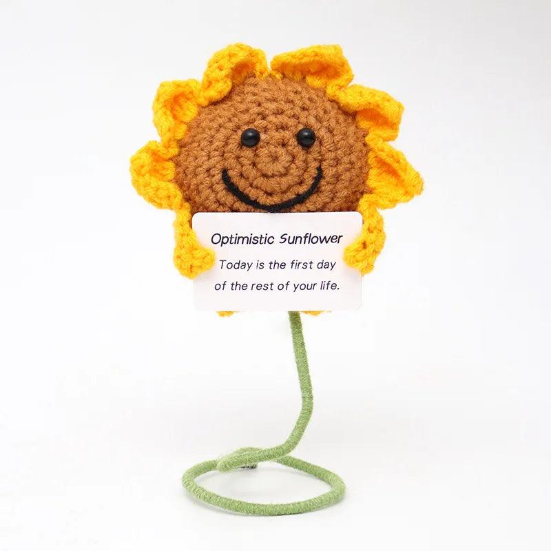 Lisslune | Shady Handcrafted Crochet Duck Ornaments for Emotional Support - Unique Home Decor and Perfect Christmas Gift