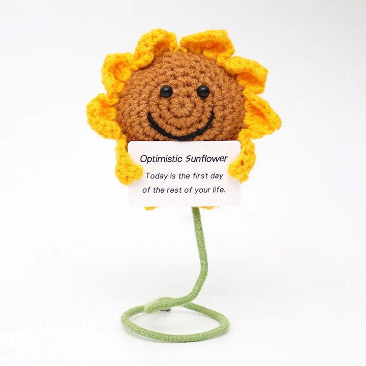 Lisslune | Shady Handcrafted Crochet Duck Ornaments for Emotional Support - Unique Home Decor and Perfect Christmas Gift