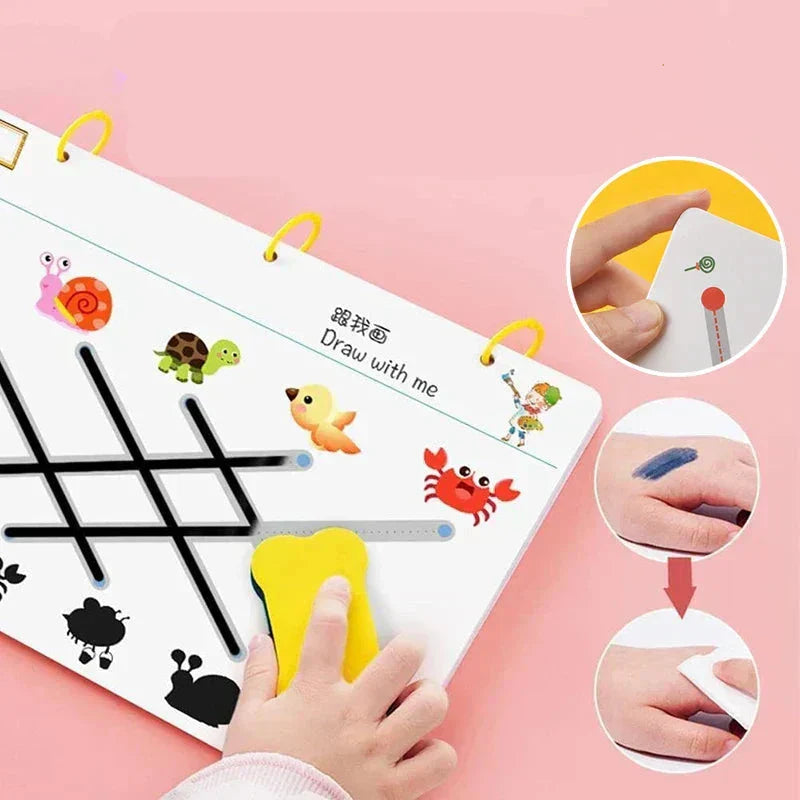 Lisslune | Magic Tracing-Workbook-Set for Kids