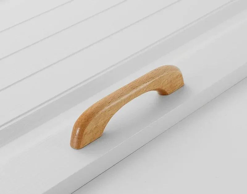 Lisslune | Chic Wooden Cabinet Knobs - Distinctive Walnut & Beech Drawer Handles for Elegant Home Interiors
