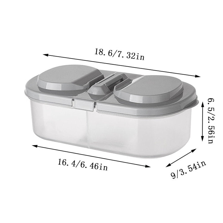 Lisslune | Double Compartment Sealed Storage Fresh Box