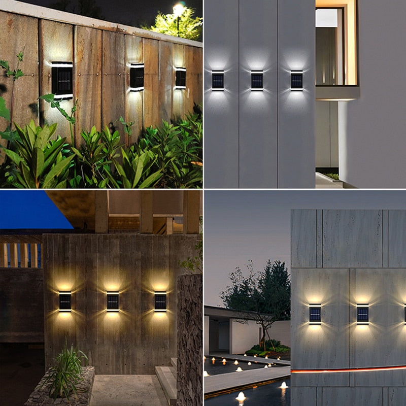 Lisslune | BloomRay – Solar Wall Lamp for Beautiful Garden Illumination