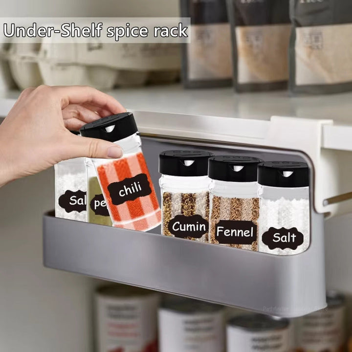 Lisslune | StickRack Self-adhesive herb organizer – Slim kitchen storage solution