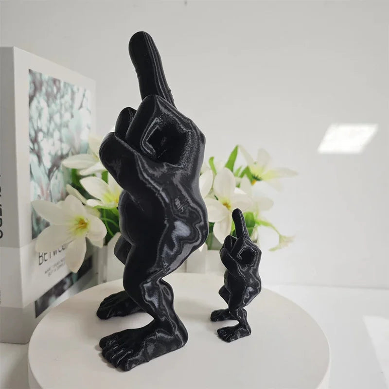 Lisslune | 3D Printed Middle Finger Funny Decor