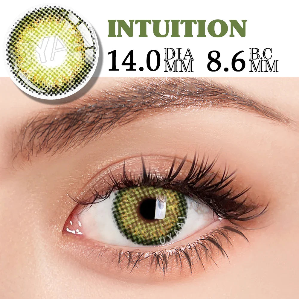 Rynx | 1 Pair of Color Contact Lenses for Naturally Beautiful Pupil Color Lenses Cosmetics Blue Eyes Contact Lenses Fast Delivery