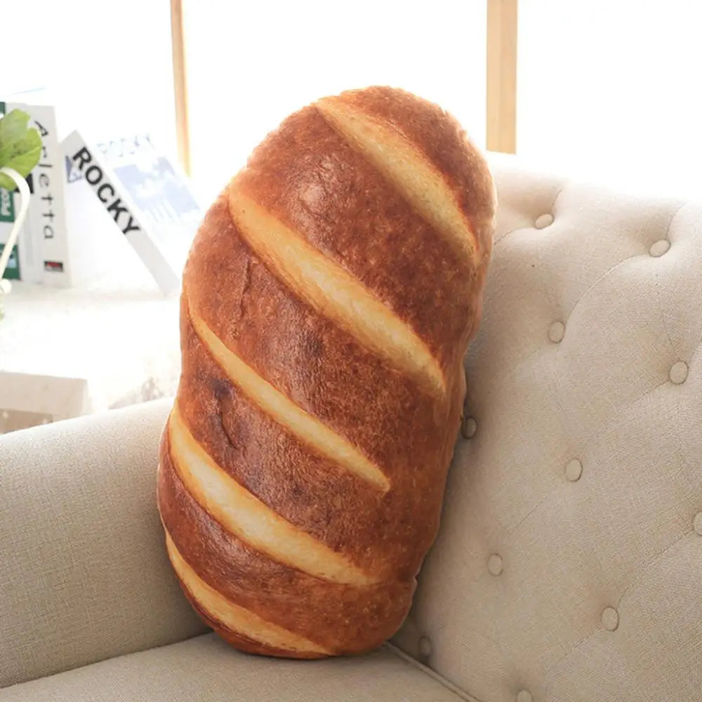 Lisslune | Large Bread Soft Washable Plush Pillow