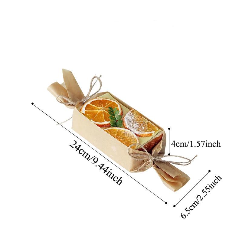 Lisslune | Artisan Cheese Sandwich Model with Vivid Citrus Accents - Perfect for Home Decoration and Photography Use
