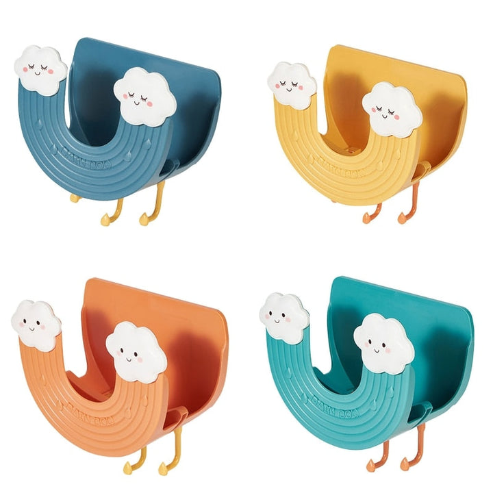 Lisslune | Rainbow Wall-Mounted Hook Kitchen Pot Lid Holder