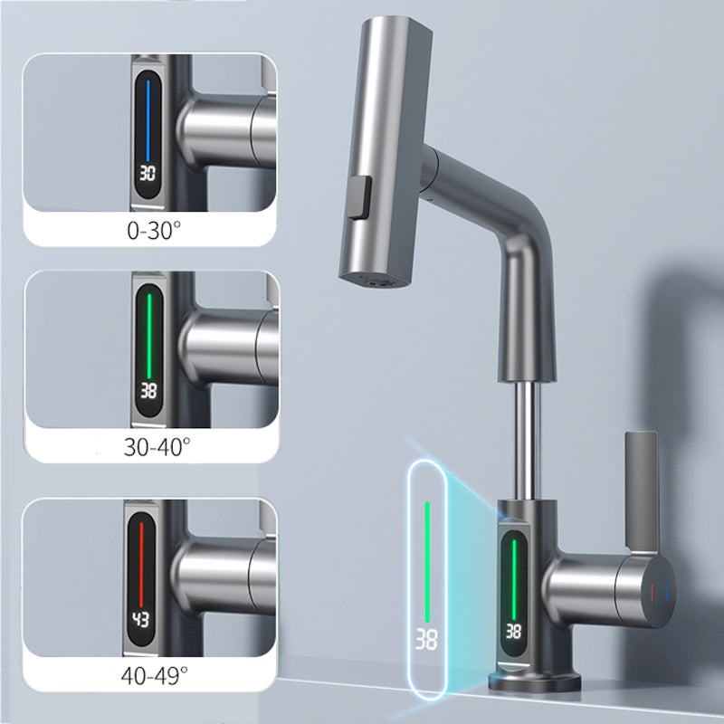Lisslune | Digital Temperature Display Faucet