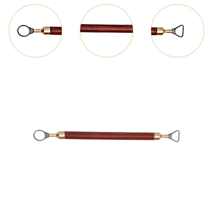 Lisslune | Wooden Handmade Pottery Sculpting Tool - Essential for Making Powerful Mugs and Teacups