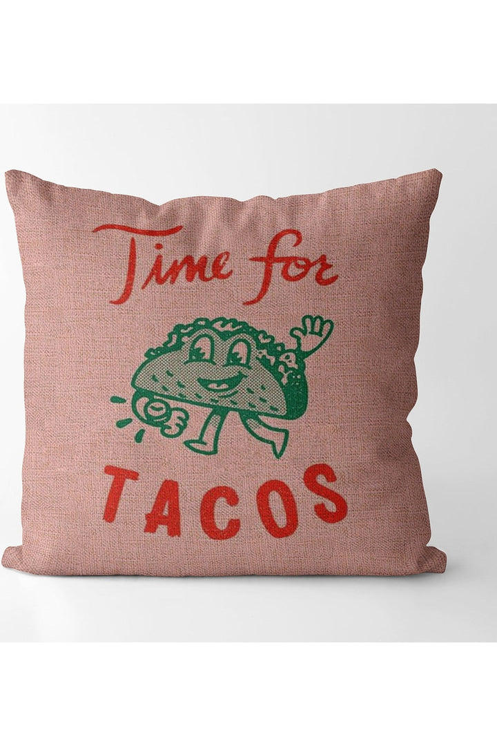 Lisslune | Pink square decorative pillowcase