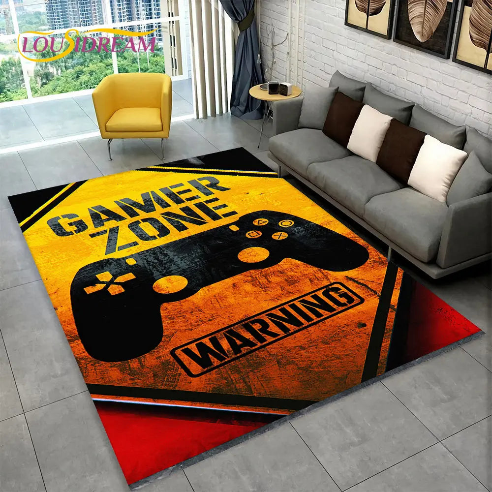 Lisslune | GameJoy Playmat – Soft 3D Gamepad Floor Mat for Children and Gamers