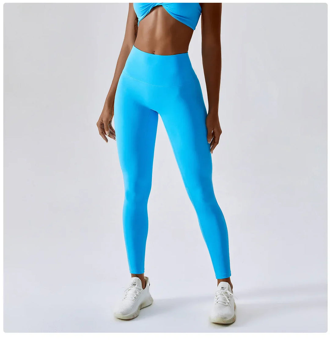 Lisslune | Breathable Push-Up Yoga Leggings with Peach Lift