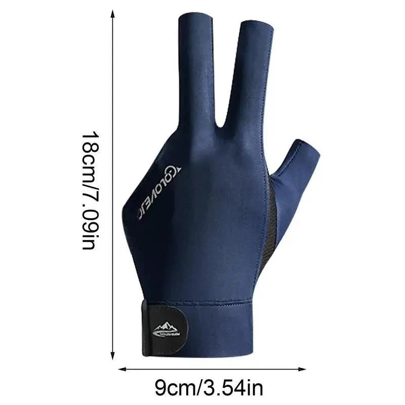 Lisslune | Premium adjustable billiard glove with superior breathability and performance