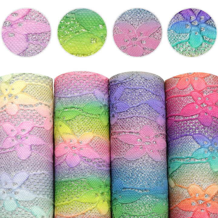 Lisslune | Vibrant Sparkle Faux Leather Craft Set