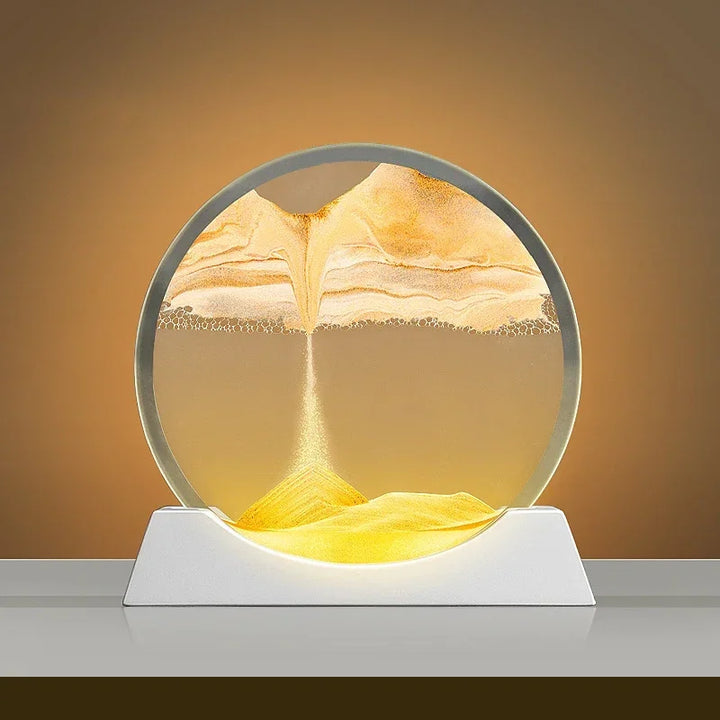 Lisslune | Moving Sand Table Lamp