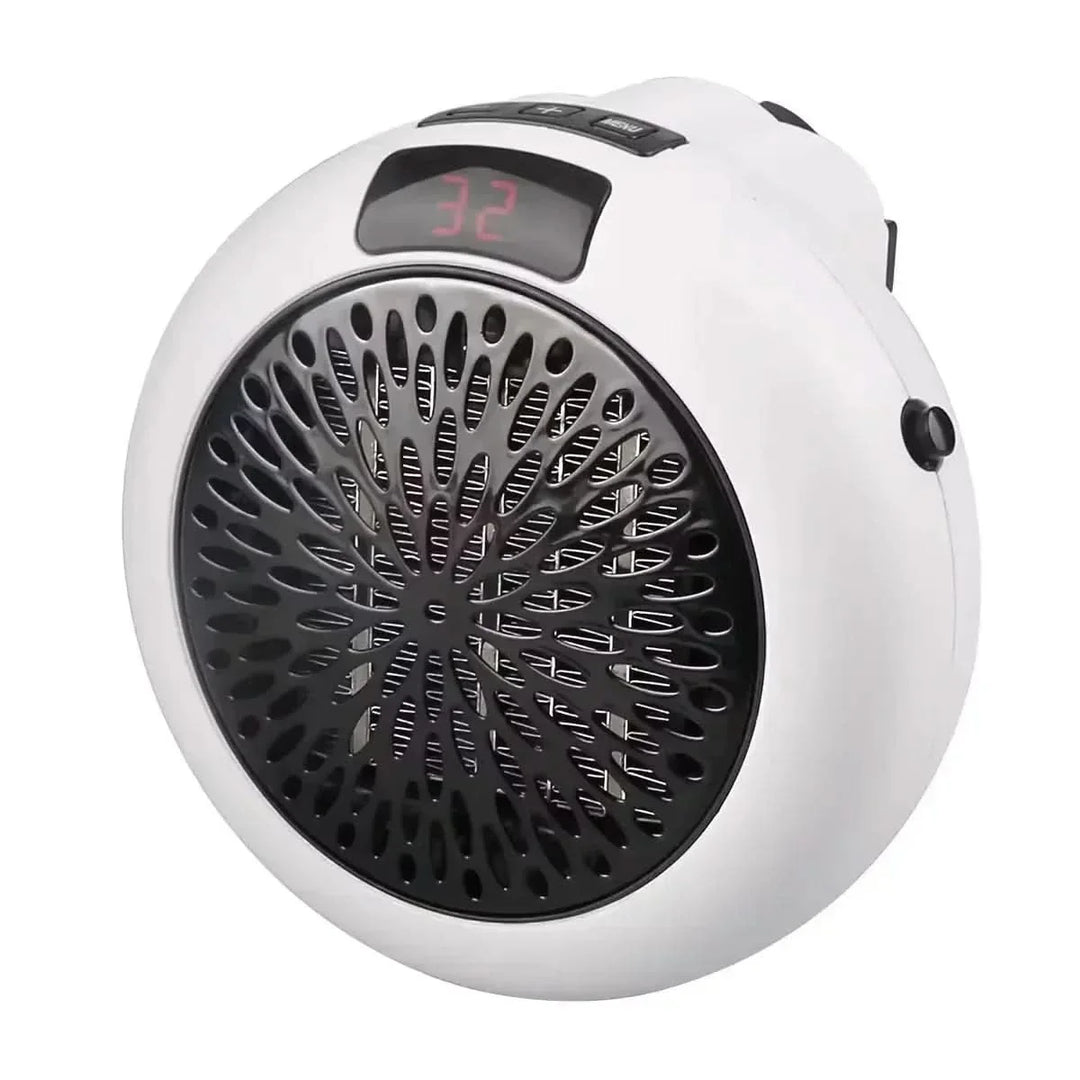 Lisslune | Electric Heater with Remote Control Wall Mount or Desktop Use