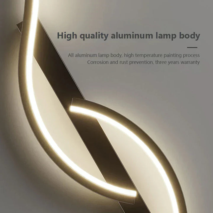 Lisslune | LED Lounge Wall Lights – Dimmable Silicone Wall Lamp for Bedroom, Living Room, and Corridor, Modern Home Lighting Solution