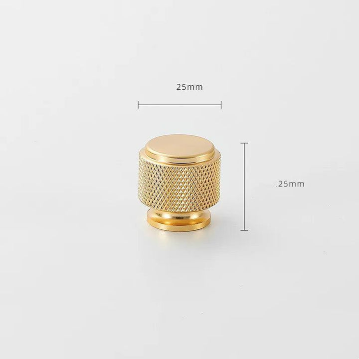 Lisslune | Refined Black and Gold Aluminum Cabinet Hardware Collection