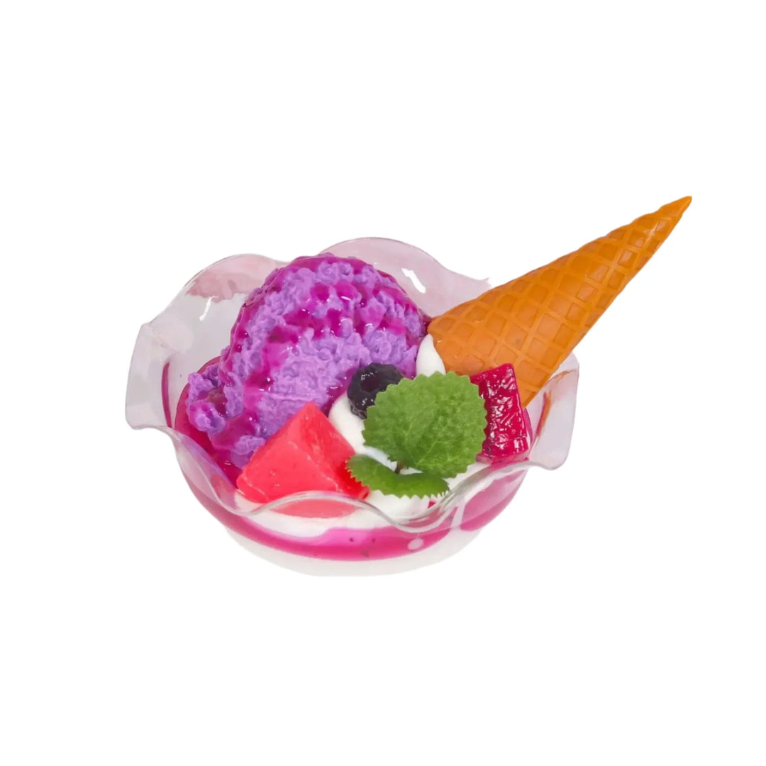 Lisslune | Realistic Synthetic Ice Cream Cake Decoration for Photography and Home Aesthetics - FCYY-044