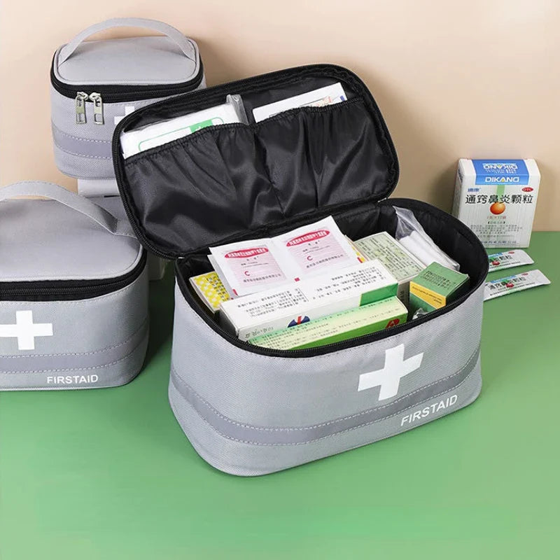 Lisslune | Large Capacity First Aid and Medication Storage Bag