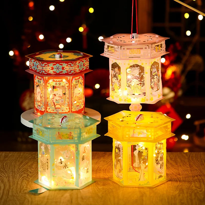 Lisslune | HarmoniGlow - Handcrafted lantern for traditional festival lighting