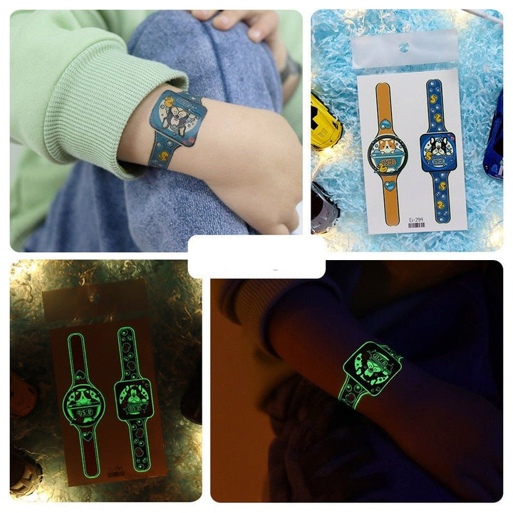 Lisslune | Luminous, washable watch tattoo stickers