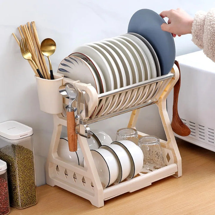 Lisslune | SpaceDry Collapsible Dish Rack – Smart & Space-Saving Kitchen Solution