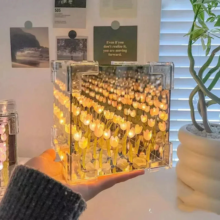 Lisslune | 3D Tulip DIY Flower Cube Night Lamp