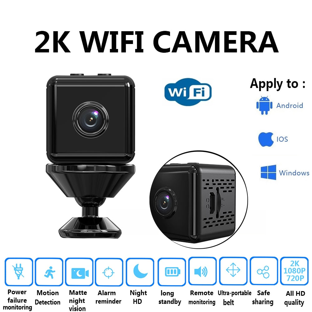 Lisslune | Mini HD Motion Detection Wifi Camera