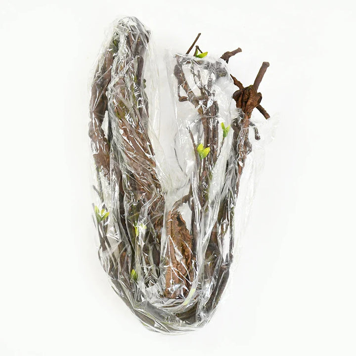 Rynx 180cm Flexible artificial tree rattan vine branch with leaves DIY wreath plant for home garden wedding wall decoration