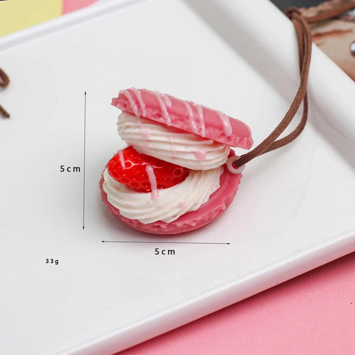 Lisslune | Realistic Dessert Cup Ornaments Set - 1/6PCS Simulation Cake Props for Stunning Photography and Decoration