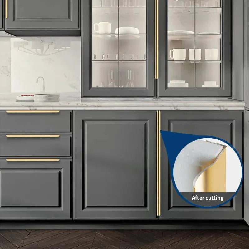 Lisslune | Modern Aluminum Alloy Cabinet Pull Handles - Set of 3