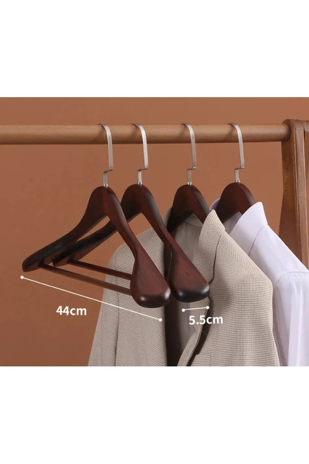 Lisslune | Walnut Suit Hanger