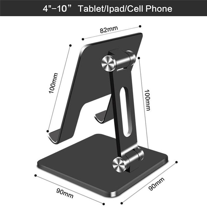 Lisslune | Adjustable ergonomic metal stand for phones and tablets - Optimize your device interaction