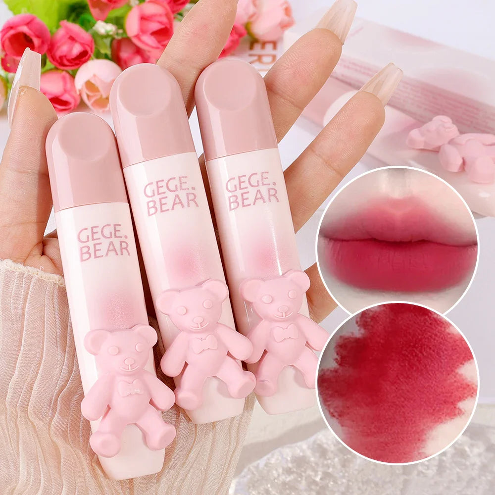 Rynx | Mattes Lip Gloss Waterproof Easy To Wear Velvet Rose Red Brown Lip Mud Nude Long-lasting Liquid Lipsticks Lip Makeup Cosmetics