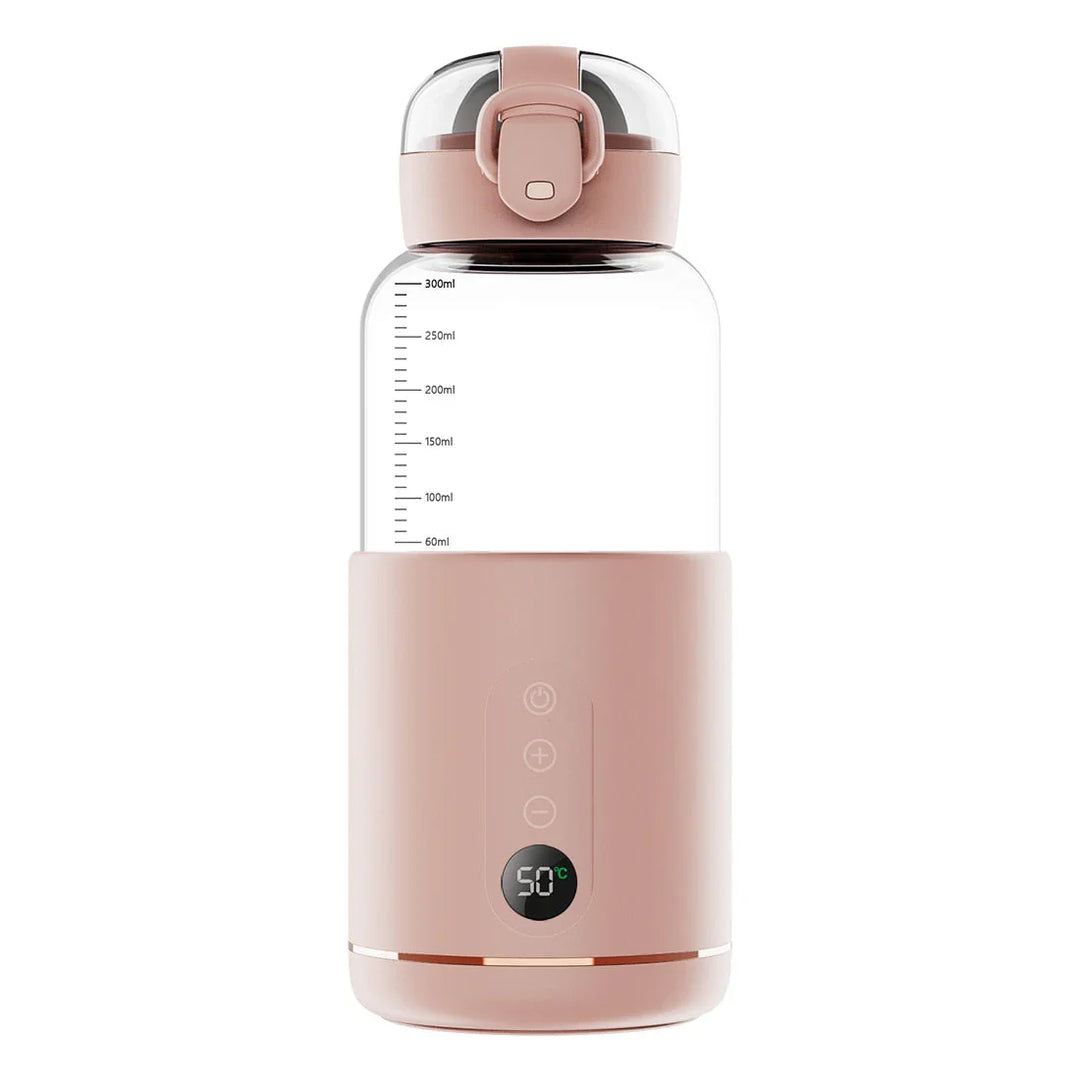 Lisslune | Portable bottle warmer with temperature display – Compact solution for on the go