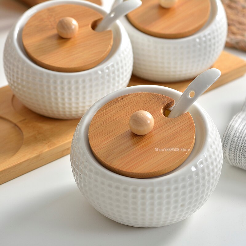 Lisslune | Nordic Touch Ceramic Smart Seasoning Set