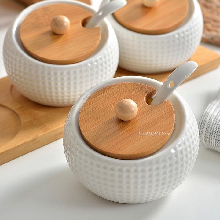 Lisslune | Nordic Touch Ceramic Smart Seasoning Set