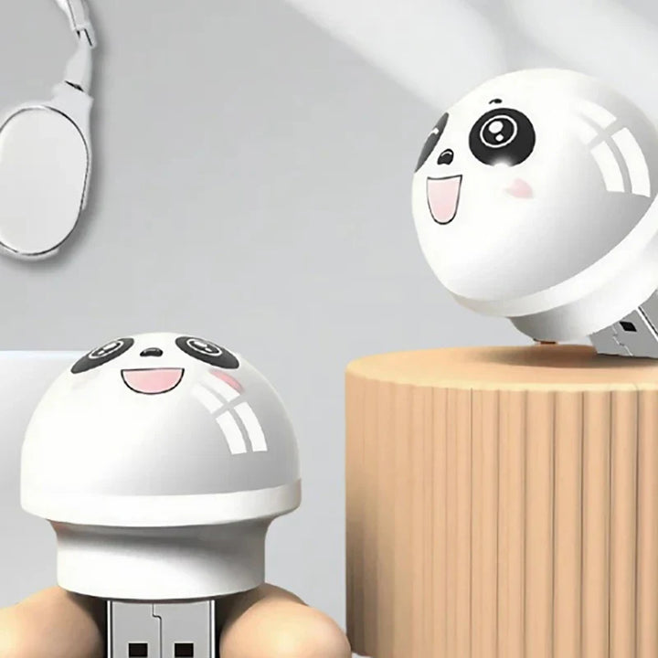 Lisslune | Cute Panda Voice-Controlled LED Night Lamp
