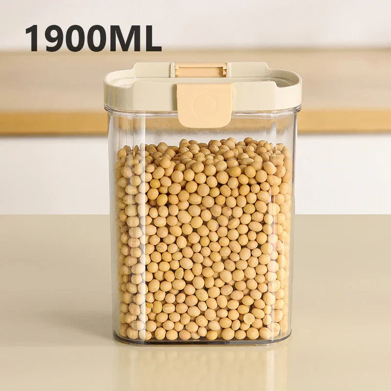 Lisslune | Stackable Transparent Snap-Lock Storage Box