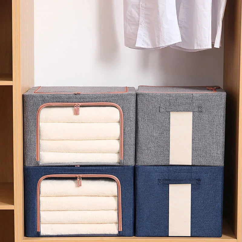 Lisslune | Foldable Storage Space-Saving Large Organizer Box