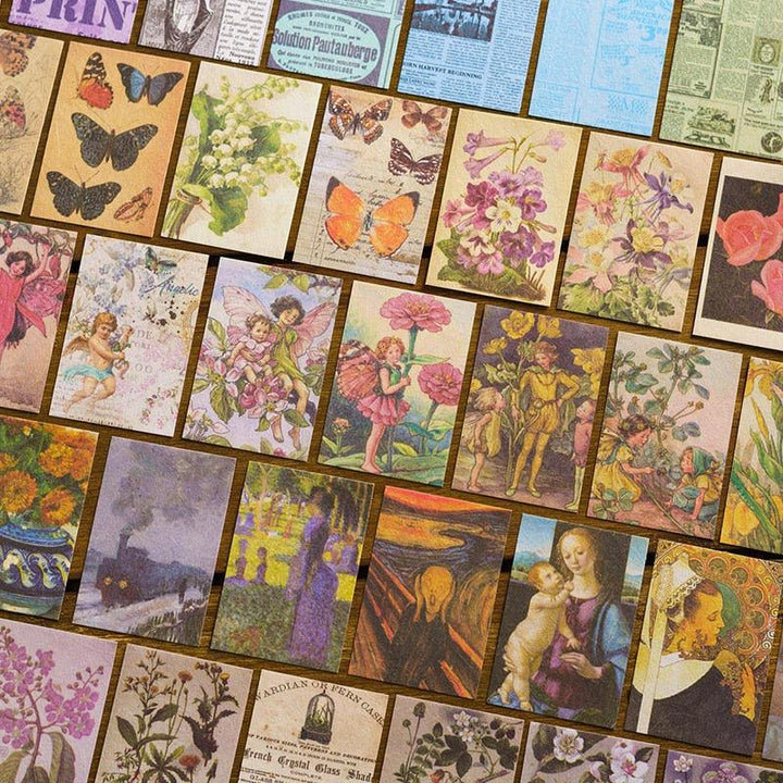 Lisslune | Artisan Elegance: 100-piece Luxury Paper Craft Collection